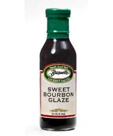 Braswell Sweet Bourbon Glaze 12 oz. Bottle (Pack of 2)