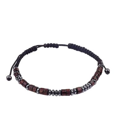 Give My Grandson Love You Forever Black Magnetic Band Christmas Arm Band for grandchildren Boy's birthday present ZYY647 A unit size