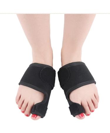 Healeved Bunion Toe Separators Kit - 2 Pairs | Pain Relief & Toe Alignment | Hammer Toe Corrector & Bunion Protector | Black Valgus Toe Sleeve Set - Buy Online on GoSupps.com