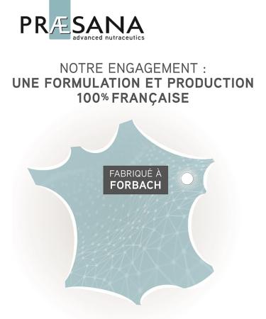 PRAESANA - Sleep - Promotes Sleep - Improves Sleep Quality - Food Supplement - 1 Tablet/day - 90 Tablets - Made in France - Buy Online on GoSupps.com