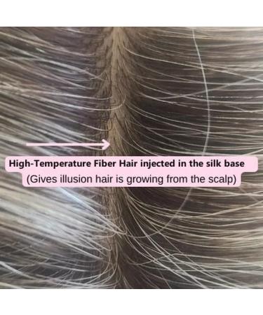 Natural Hair Toppers With Bangs For Women Adding Hair Volume Topper (BLACK) - Buy Online on GoSupps.com