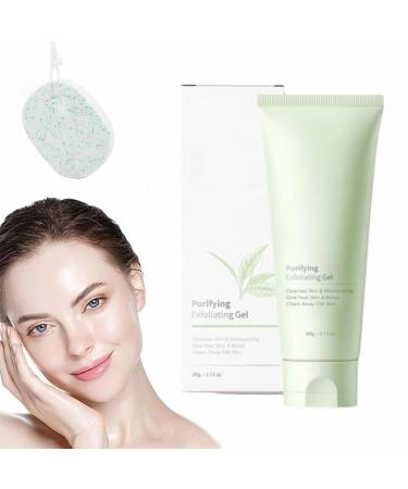 Creteam Gel Exfoliant Purifiant et Hydratant pour le Visage et le Corps - Nettoyage en Profondeur de la Peau (1 Pi ce) 1 pi ce.