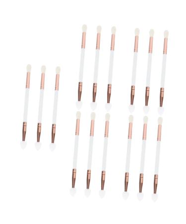 Baluue 15 Pcs Eye Shadow Brush Eyeshadow Brush Sticks Dual- Headed Eyeshadow Brush Eye Primer