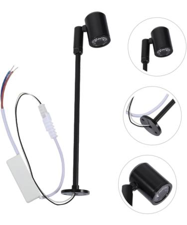 KICHOUSE Christmas Small Spotlight Spot Lights Decor Jewelry Display Spotlight Mini Spotlight Adjustable Indicator Black 26.50X3.00X2.30CM - Buy Online on GoSupps.com