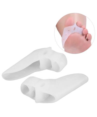Lizealucky Gel Toe Spreader & Midfoot Cushion - 2 Pair Orthotic Spacers for Bunion Hammer Toe Relief | Breathable & Soft Slide-Resistant Comfort - Buy Online on GoSupps.com