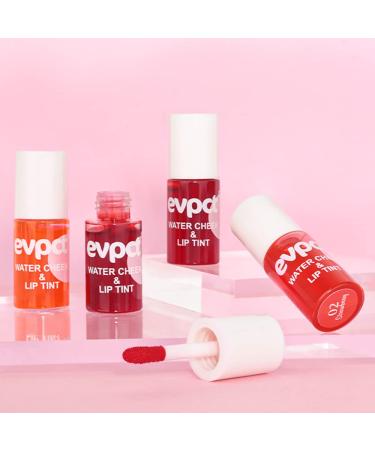 BINGBRUSH 4Pcs Bright Vivid Color Lip Tint Set - Long-wear Non-sticky Lightweight Stains - Liquid Lipstick Rouge Lip Gloss Gift Set - Buy Online on GoSupps.com