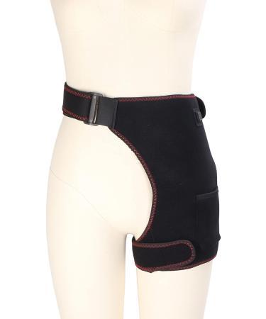 Sciatic Nerve Brace - Heated Groin Wrap for Pain Relief | Hip Support Belt with 5V Heating Compression Strap - Buy Online on GoSupps.com