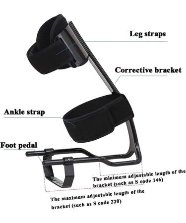QIUFANGY Drop Foot Brace Relieve Foot Drag Ankle Foot Orthosis - Large - Buy Online on GoSupps.com