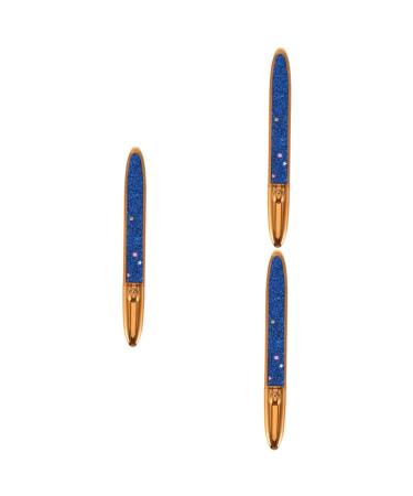 FOMIYES 3pcs Self Adhesive Mascara Liquid Eyeliner Glue Eyeliner Pen Liquid Makeup Eyeliners Paste Drill 1 count (Pack of 1) Bluex3pcs