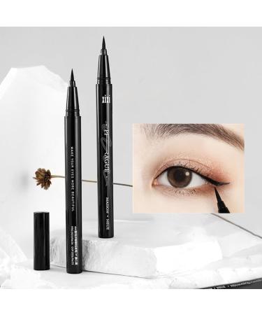  HSYTEK HSYTEK Professional Eyeliner Waterproof felt-tip pen for defined lines and flawless application Deep Black - Buy Online on GoSupps.com