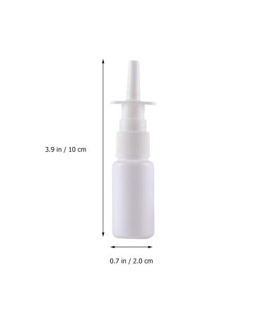 SUPVOX 20-Pack Nasal Spray Bottles - Fine Fog Atomizer Pump - Empty Plastic Spray Bottles for Travel & Daily Use - Buy Online on GoSupps.com