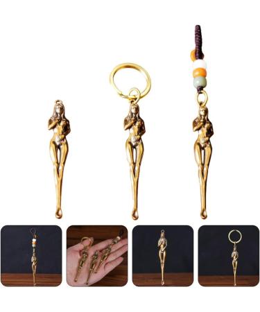 3pcs Ear Wax Removal Tool Set - Adult Ear Picks Mini Pendant - Brass Earwax Remover for Ear Cleaning - Buy Online on GoSupps.com