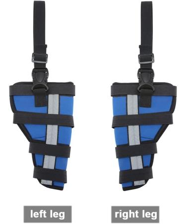 Dog Back Leg Support Dog Elbow Knee Brace Help Help Dog Keep The Joint Stable Pet Dog Hind Legs Protector|Blue (Right Leg M) right leg M - Buy Online on GoSupps.com