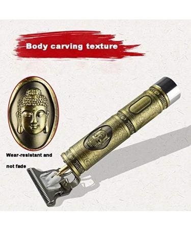 Compasty T Shape Hair Clipper Blade with Holder T9 Blade Trimmer Head Replacement Trimmer Head Replacement Gold - Buy Online on GoSupps.com