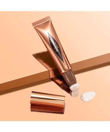 Cream Contour Beauty Wand | Highlighter Blush & Bronzer - Silky Liquid Makeup Stick (Color 04) - 1 Piece - Buy Online on GoSupps.com