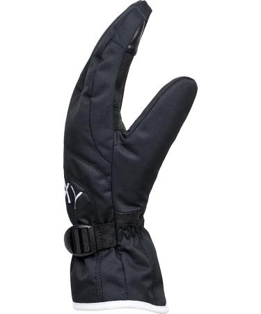 Roxy Jetty Solid Gloves - True Black, Small Size for Women - Buy Online on GoSupps.com