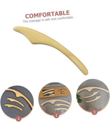 Gleavi Massage Gua Sha Stick - Premium Aus Wood Face & Shoulder Massage Tool for Relaxation & Skin Care - Buy Online on GoSupps.com