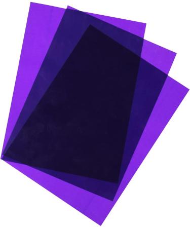 Hygloss 96 Pack Colored Cellophane Sheets - 8.5x11 Inch Transparent Paper for Crafts - Blue, Red, Green, Orange, Pink, Yellow - Plastic Cellophane Wrap - Buy Online on GoSupps.com