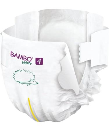 Bambo Nature Premium Eco Nappies - Size 4 Maxi 48PK | Eco-Friendly Sustainable Nappies with Enhanced Leakage Protection for Secure & Comfortable Fit - Buy Online on GoSupps.com