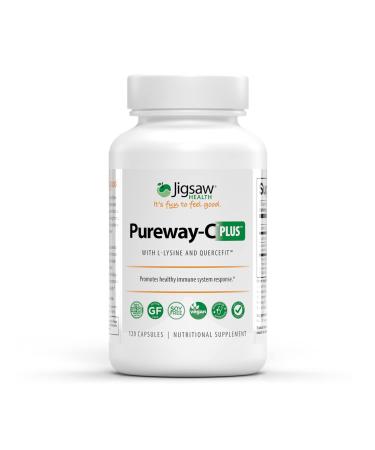 Jigsaw Health Pureway-C Plus with L-Lysine and Quercefit 120 Capsules