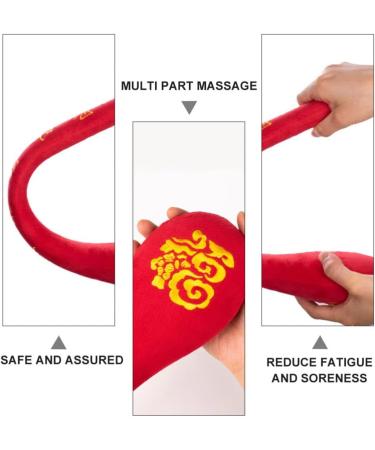 Buy Gadpiparty Meridian Shot Portable Muscle Rod Massage Balls for Neck & Back - Acupuncture Impact Massager & Lymphatic Fitness Tools - Buy Online on GoSupps.com