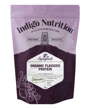 Indigo Herbs Organic Flax Protein 1 kg