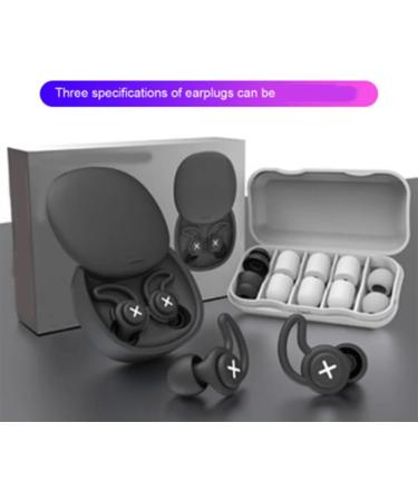 tesrgre 1Set Waterproof Swimming Ear Plugs Sleep Earplugs Black for Sleeping Diving Surf Soft Comfort Ear Protector - Buy Online on GoSupps.com