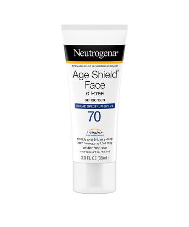 Foreskin Age Shield Face Oil-Free Sunscreen SPF 70 3 fl. oz