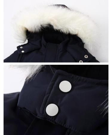 Kids Waterproof Snowsuit for Baby Girls & Boys | Blue Ski Jacket & Fleece Coat 3-4 Years - Buy Online on GoSupps.com