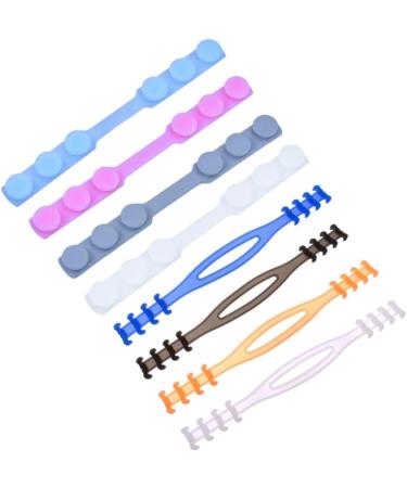 Gatuida 24 PC Mask Bracket & Earring Holder - Mask Strap Hooks & Buckles - Wardrobe Organizer 15x1.5cm - Buy Online on GoSupps.com
