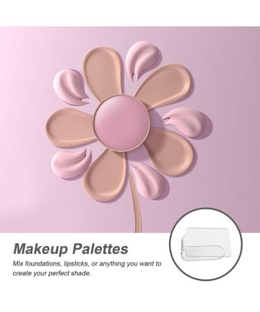Clear Nail Palette & Makeup Mixing Tray - Perfect Foundation Mixing Plate for Manicure and Makeup Application | International Shipping Available - Buy Online on GoSupps.com