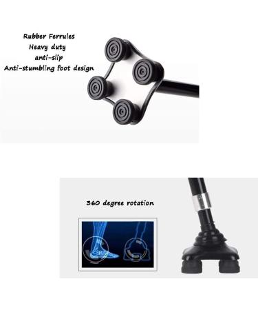 Walking Sticks Walking Stick/Walking Crutches Lightweight Aluminum Alloy Walking Sticks with Lightweight Ergonomic Handle 10 Height Adjustable Levels for Senior Men or Women with Journey - Buy Online on GoSupps.com