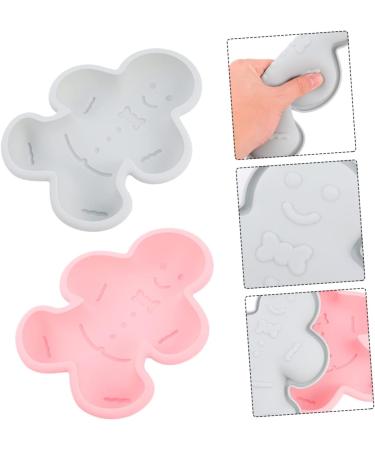 TEHAUX 4 Pcs Silicone Mold Candy Molds Silicone Bakeware Christmas Baking Pan Cupcake Mold Fudge Self Made 21.2X16.4X3CMx2pcs Assorted Color 1x2pcs - Buy Online on GoSupps.com