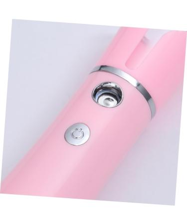 Angoily 1pc Pink Charging Hydrator Spray Evaporator Handheld Face Nano Humidifier Usb Cold 14.1x2.6cm - Buy Online on GoSupps.com