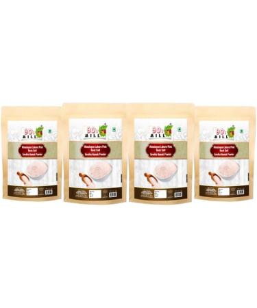 90's MILL Ekadashi Fast Upwaas Upwas Vrat Ke Liye Salt | Himalayan Pink Rock Salt Powder | Saindhava Lavana Sendha loon namak with Natural Trace Minerals-100GM*4Pack - Buy Online on GoSupps.com