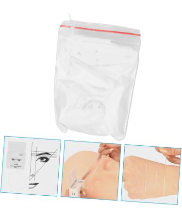 Hemoton 2pcs Household Eyebrow Shaper Eyebrow Thread Tool Eyebrow Positioning Ruler Eyebrow Trimming Ink - Buy Online on GoSupps.com