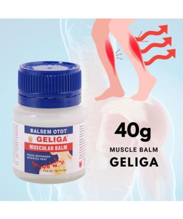 Baume de Massage Chauffant Geliga 40g - Effet R chauffant - Pour la D tente et le Bien- tre Musculaire - Buy Online on GoSupps.com