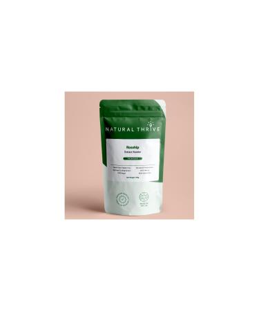 Natural Thrive Rosehip extract powder rich in vitamin C and antioxidants GMO vegan 100 g