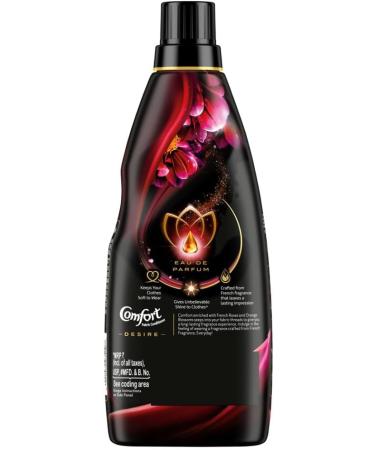 Comfort Perfume Deluxe Fabric Conditioner 850 mL | Luxury After Wash Liquid Softener for Softness Shine & Lasting Freshness | International Shipping Available - Buy Online on GoSupps.com