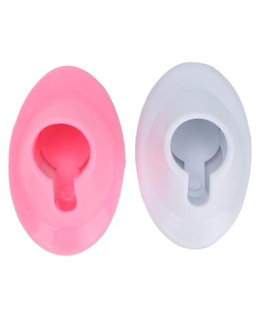 2pcs Soft Rubber Anti-Spill Nail Polish Bottle Holder Stand - Perfect for Salons | International Shipping Available - Buy Online on GoSupps.com