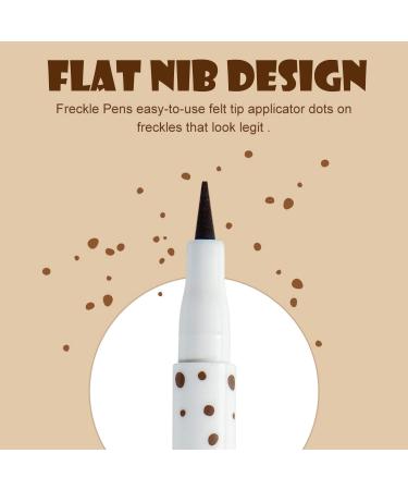 Freckle Pen Waterproof Long-Lasting Soft Spot Makeup - Dark Brown #04 | Natural Sun-Kissed Look in 1PC - Buy Online on GoSupps.com