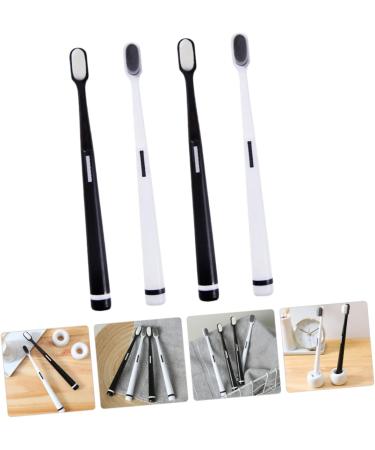 Soesfoufu 4-Piece Wangan Hair Toothbrush Set | Extra Soft Jewelry & Camping Cleaner | Ideal for Fur Lovers & Moms - Buy Online on GoSupps.com