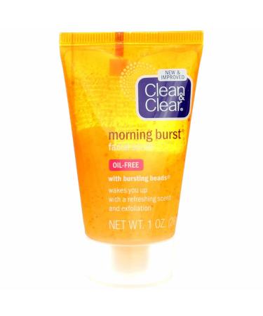 Clean & Clear Morning Burst Facial Scrub 1 Oz Travel Size (4 Pack) - Buy Online on GoSupps.com