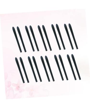 Lurrose 20 Pairs Silicone Eyewear Handles - Non-Slip Glasses Frame Covers for Sunglasses - Anti-Slip Ear Grips 7.3cm x 0.68cm Black - Buy Online on GoSupps.com