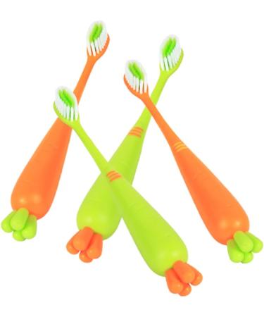 Minkissy 8-Pack Cartoon Manual Toothbrushes for Kids - Gentle Contour Travel Toothbrushes for Toddlers & Children - Buy Online on GoSupps.com