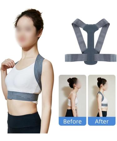 DFHBFG Adjustable Back Posture Correction Belt - XL Clavicle & Shoulder Support for Adult | Improve Spine Alignment & Comfort - Buy Online on GoSupps.com