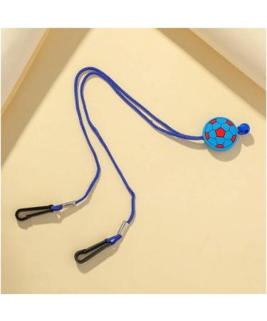 HUIZorbit Adjustable Cartoon Football Mask Lanyard 6PCS Lovely Kids Mask Strap Extender (6PCS-Navy-2) - Buy Online on GoSupps.com