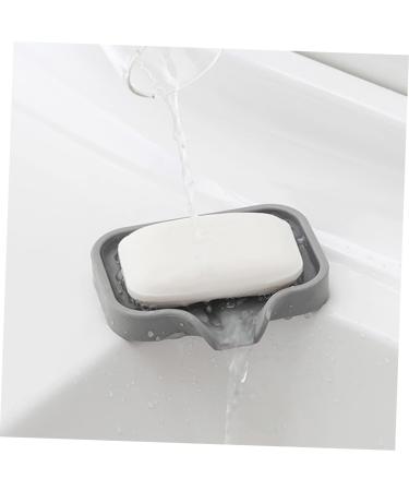 Ciieeo 6 Pcs Silicone Soap Dish Silicone Travel Soap Draining Holder Soap Dish with Drain Soap Container Soap Holder for Shower Wall Silicone Container Bathroom Silica Gel Jewelry Tray - Buy Online on GoSupps.com