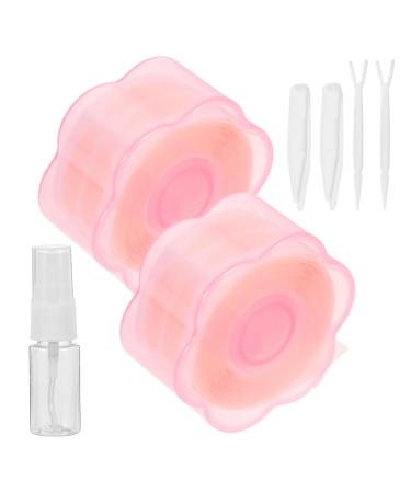 NOLITOY 1 Set Lace Double Eyelid Sticker Lifting Belt Eye Makeup Tool Foreign Trade Beauty Stickers 5.3x5.3cm As Shown