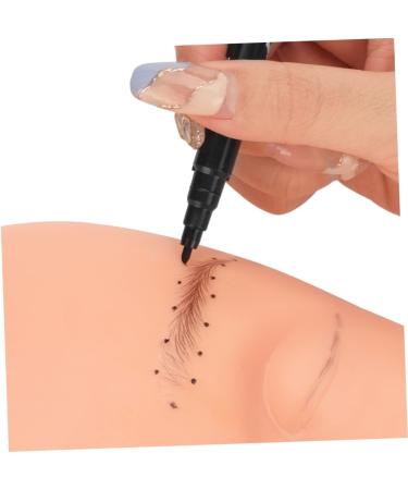 FOMIYES 24 Pcs Eyebrow Pen Marking Pen Surgery Pen Pens Ink Plastic Eyebrow Pencil - Buy Online on GoSupps.com